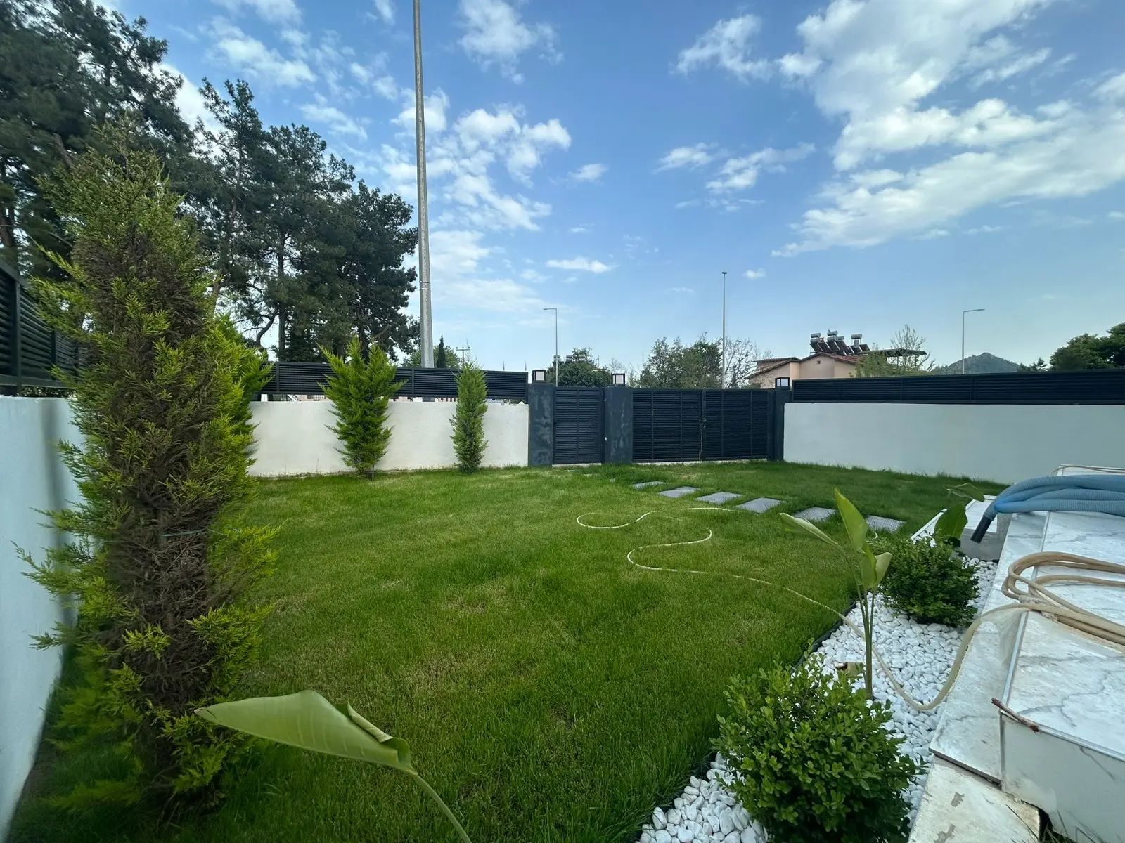 Garden area